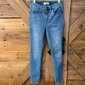 Madewell Light Blue Skinny Jeans